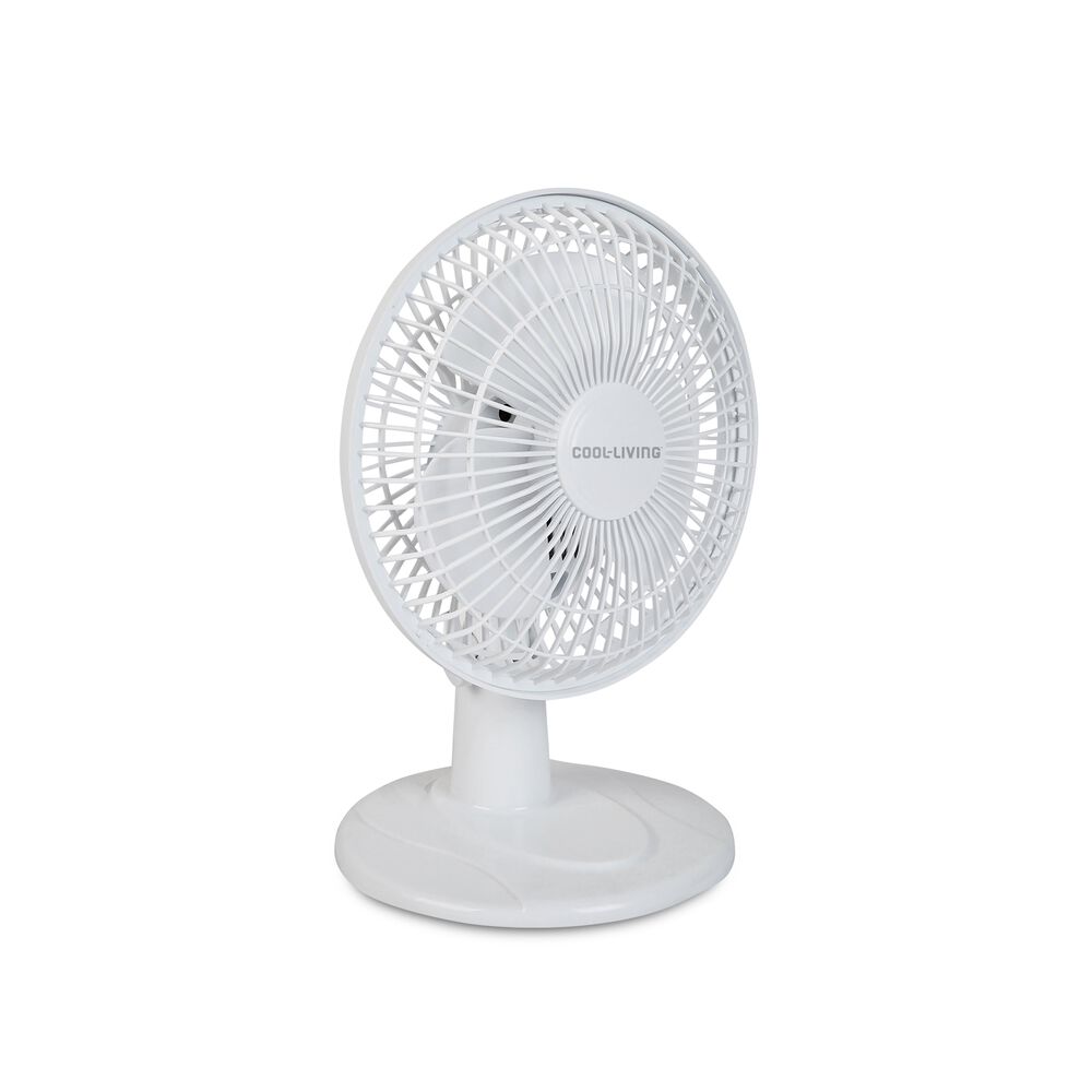 Cool-Living 6" Quiet 2-Speed Indoor Portable Electric Fan, , large