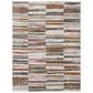 Loloi Levitt Shag 7"10" x 10" Ivory and Sunset Area Rug, , large
