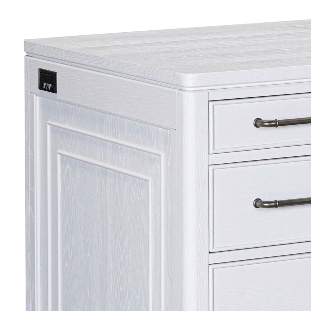 Riva Ridge Norah 68" Executive Desk in White, , large