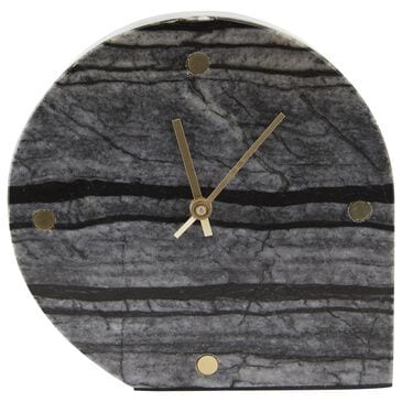 Ashley Janmour Table Clock in Black, , large