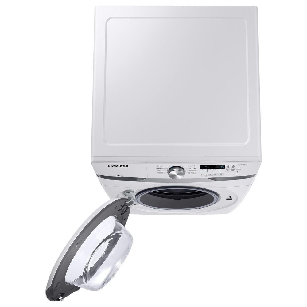 Samsung 4.5 Cu. Ft. Front Load Washer with Shallow Depth in White, , large