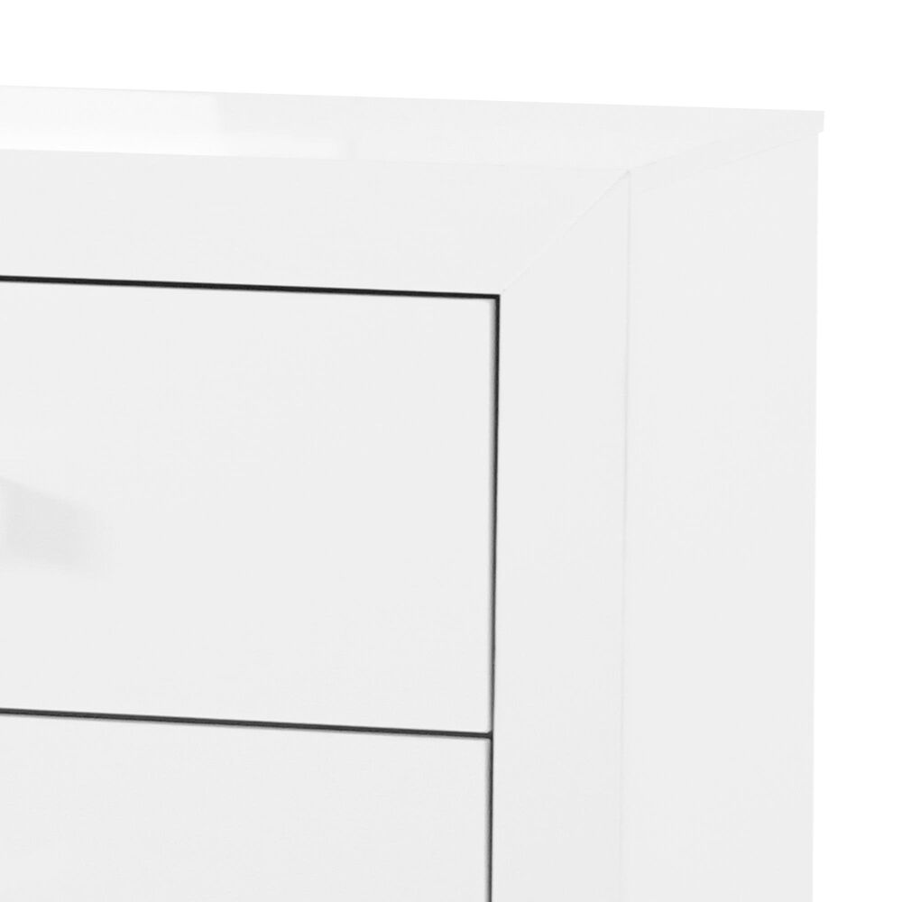 Global Furniture USA Luccia 6-Drawer LUCCIA Dresser in White, , large
