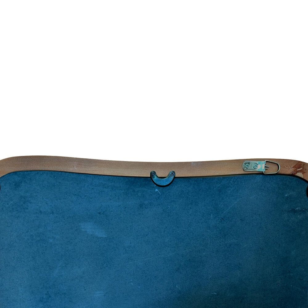 Howard Elliott Waveform Rectangular Mirror in Brown, , large