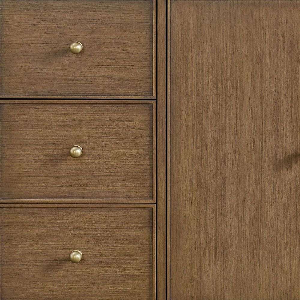 37B Heston 48" Single Bathroom Vanity in Kona with White Composite Stone Top and Backsplash, , large