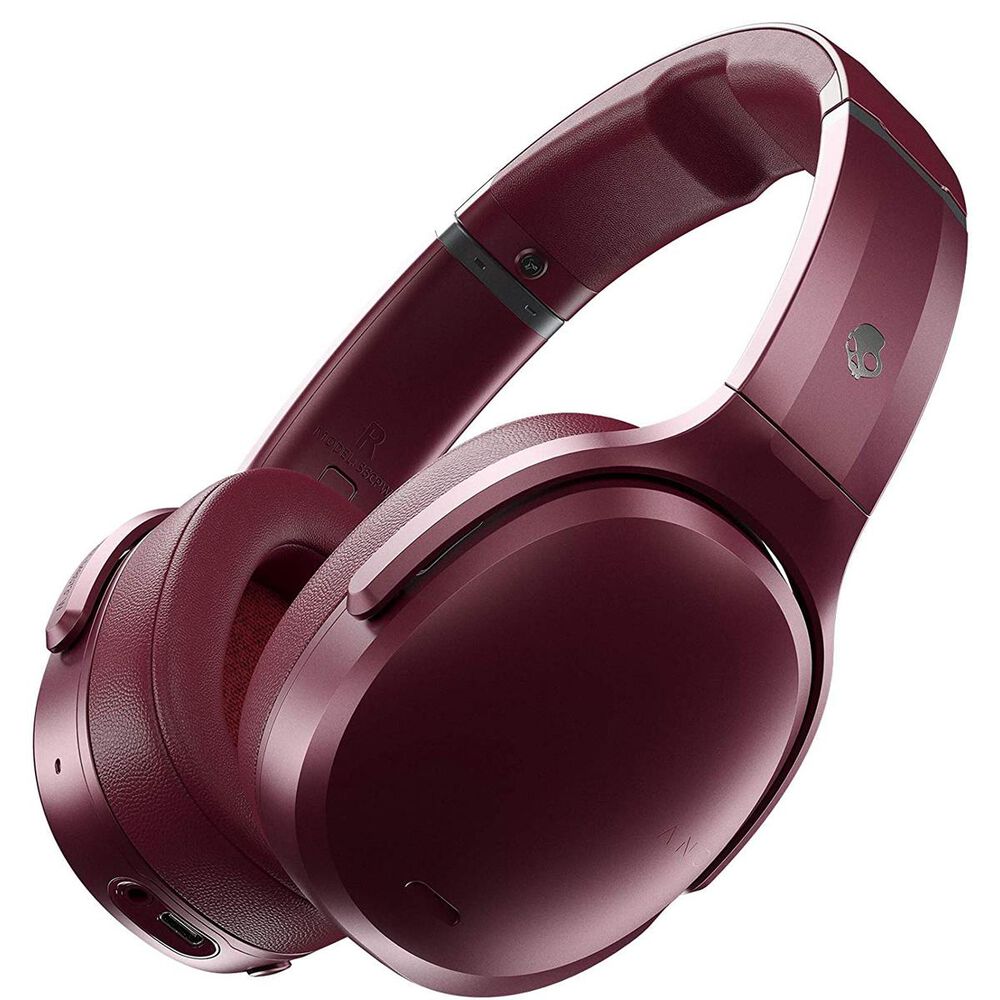 Skullcandy Crusher ANC Personalized Noise Canceling Wireless Headphones in Deep Red, , large