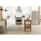 Bosch 3.4 Cu. Ft. Freestanding Gas Range with Convection in Stainless Steel, , large