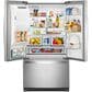 Whirlpool 27 Cu. Ft. 36" Wide French Door Refrigerator in Fingerprint Resistant Stainless Steel with Dual Icemaker, , large