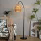 Grandview Gallery Congo Metal Floor Lamp in Matte Black, , large