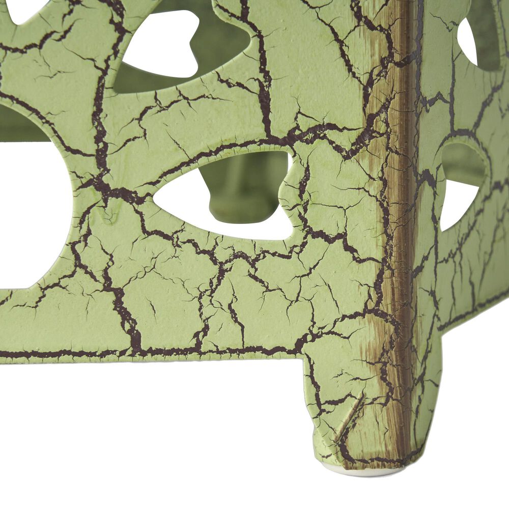 Hearth and Haven Eliana 12&quot; Patio Side Table in Green, , large