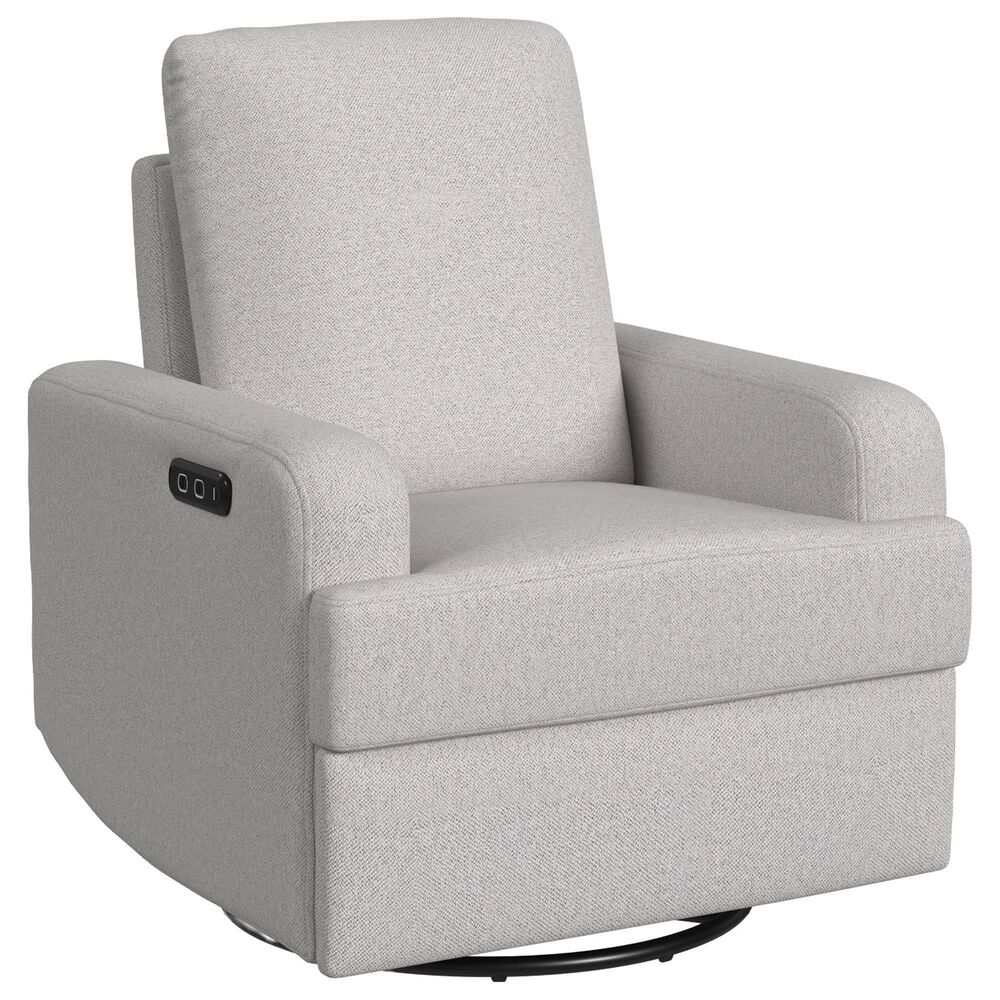 Eastern Shore Trey Power Glider Chair in Stormy Grey, , large