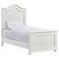 Mayberry Hill Kona 4 Piece Twin Bed Set in Distressed White, , large