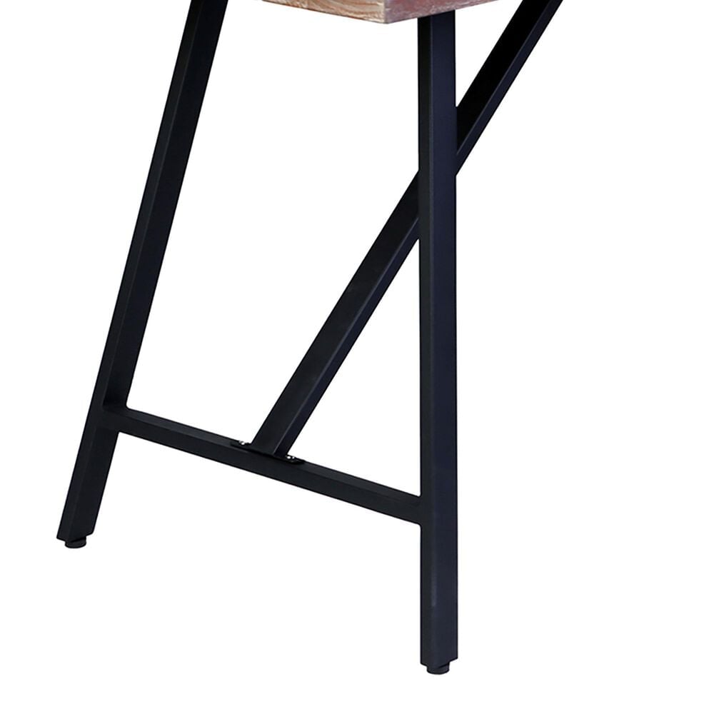 Blue River Koala and Shasta 5-Piece Patio Dining Set in Light Eucalyptus, Black and Brick Red, , large
