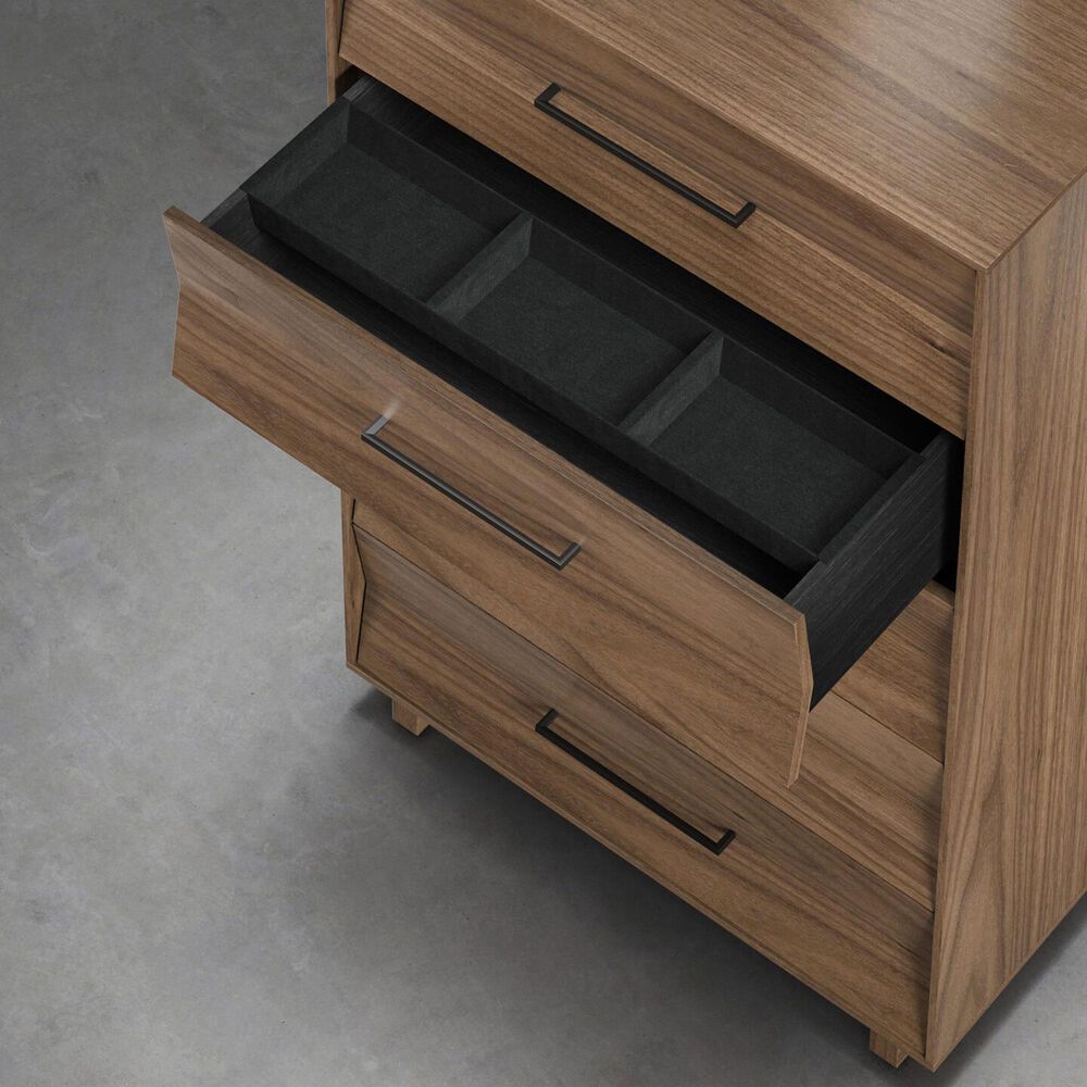 BDI Kava 5-Drawer Chest in Natural Walnut, , large