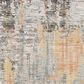 Surya Presidential Light Olive, Saffron, Orange, Ice Blue, Blue, Ivory, Wheat, Dusty Sage, Gray and Charcoal 11"6" x 15"6" Area Rug, , large