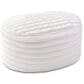 Jaxx Paran Oval Ottoman in Mondo White, , large