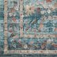 Rifle Paper Co Crafted by Cloth and Company Courtyard 2" x 5" Eve Blue Runner, , large