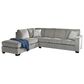 Ashley Altari 2-Piece Left Facing Sectional in Alloy, , large