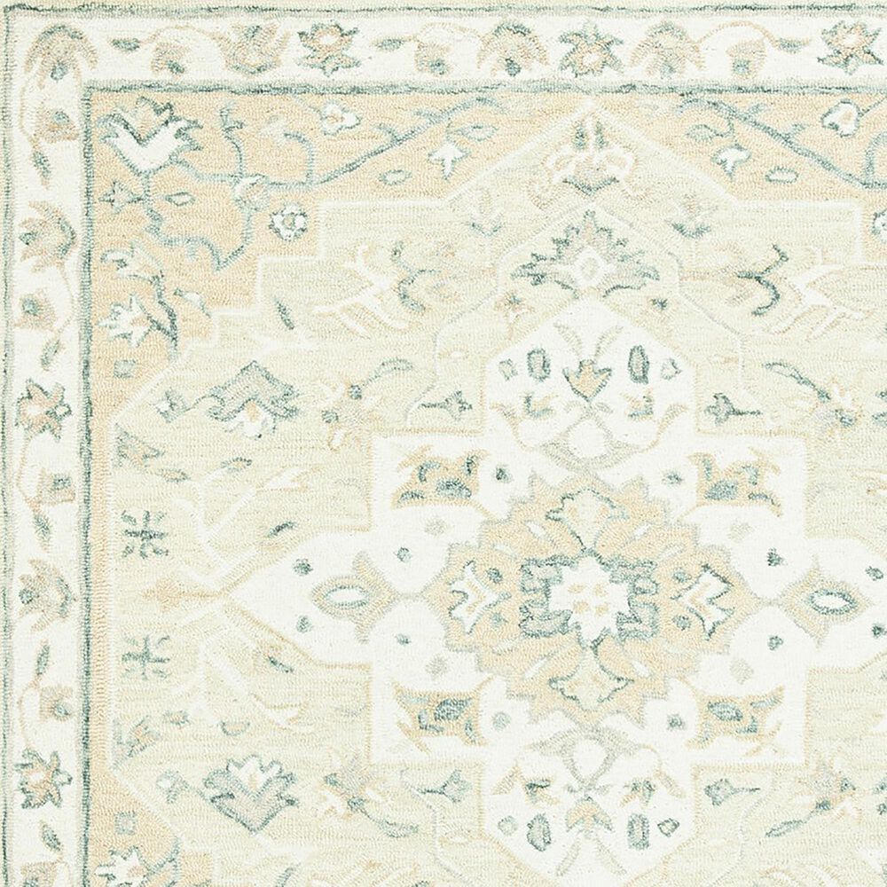 Safavieh Micro-Loop Oriental 2&#39;3&quot; x 15&#39; Beige and Ivory Runner, , large