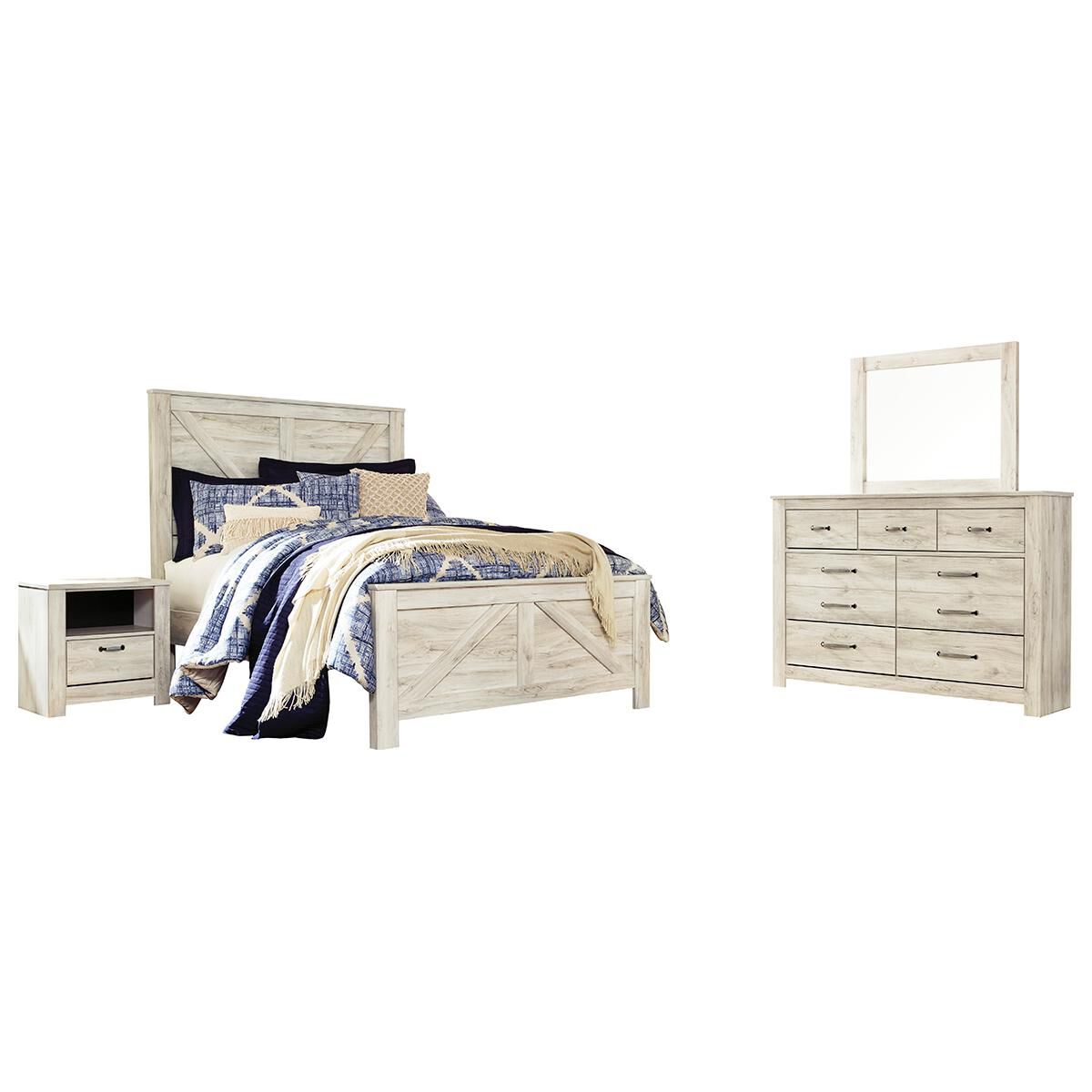 Signature Design by Ashley Bellaby 4 Piece Queen Bedroom Set in