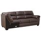 Ashley WillowBend 3-Piece Sectional with RAF Sofa in Umber, , large