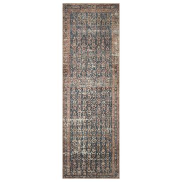 Amber Lewis x Loloi Billie 2" x 5" Ocean and Brick Runner, , large