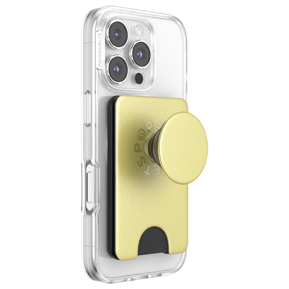 PopSockets MagSafe Kick-Out PopWallet Plus in Painted Gold, , large