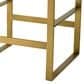 Eichholtz Olsen Counter Stool in Brushed Brass, , large