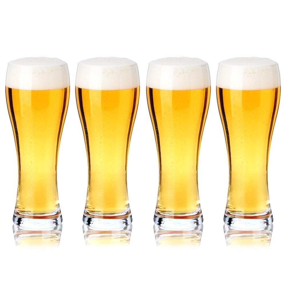 True Wheat Beer Glasses in Clear &#40;Set of 4&#41;, , large