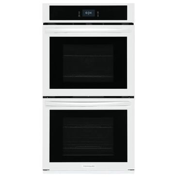 Frigidaire 27" Double Electric Wall Oven with Fan Convection in White, , large