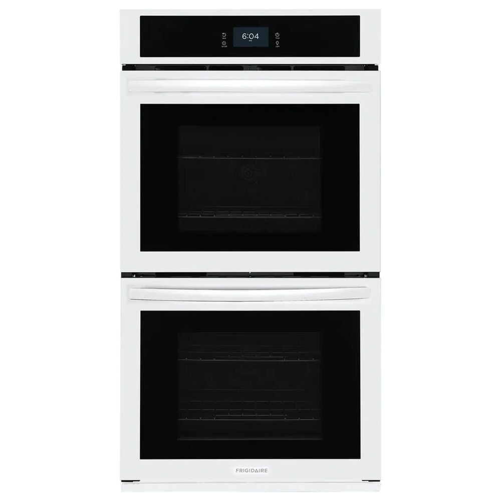 Frigidaire 27" Double Electric Wall Oven with Fan Convection in White, , large