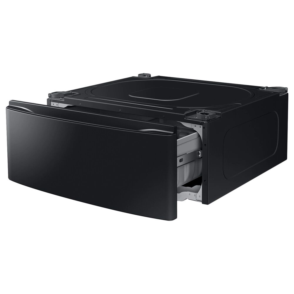 Samsung 30 " Pedestal for Washer/Dryer in Black Stainless Steel Samsung Black Stainless Steel Pedestal