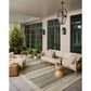 Loloi Saylor Ivory and Earth 5" x 7"7" Indoor/Outdoor Area Rug, , large
