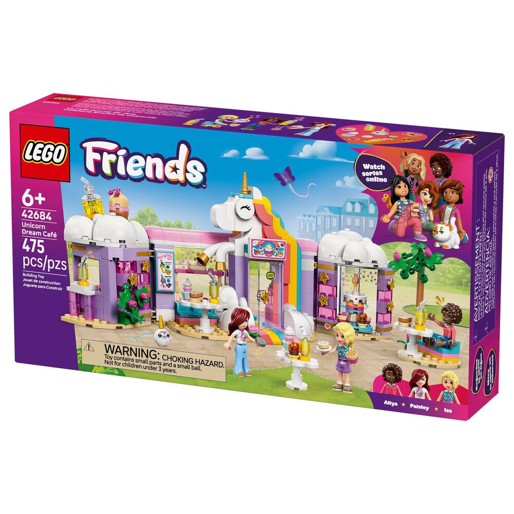 LEGO Friends Unicorn Dream Cafe Building Set, , large