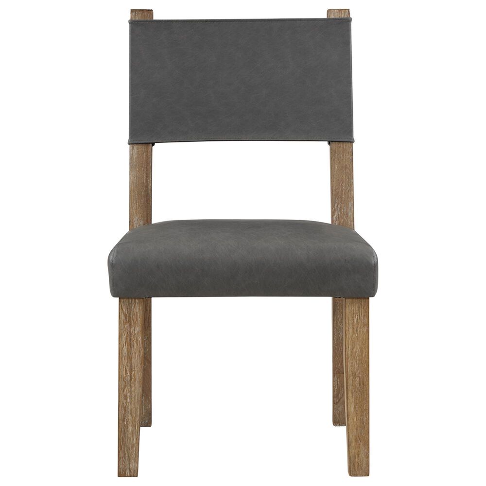 Steve Silver Aubrey Side Chair in Natural Brown, , large