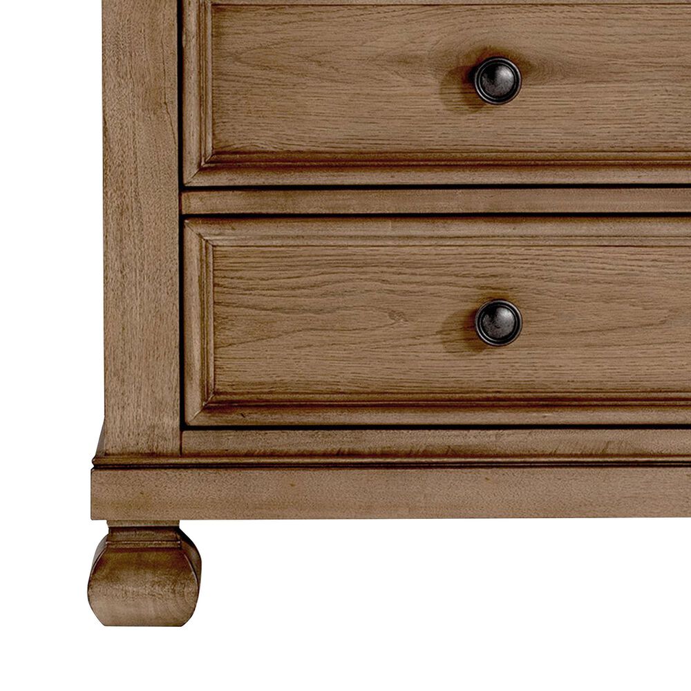 Appleseed Solvang 2-Drawer Nightstand in Nutmeg, , large