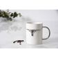 Pampa Bay Longhorns Mug in White and Silver, , large