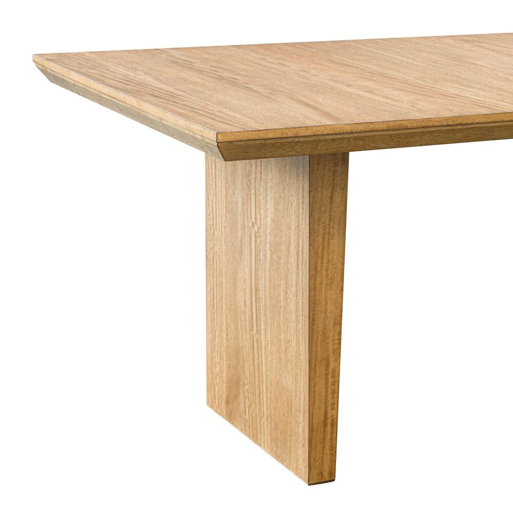 Millenium Sherbana Rectangular Dining Table in Light Brown - Table Only, , large