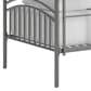 Ashley Lanceburg Twin over Twin Bunk Bed with Ladder in Gray, , large