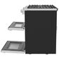 GE Profile 30" Slide-In Front-Control Double Oven Range in Fingerprint Resistant Stainless Steel, , large