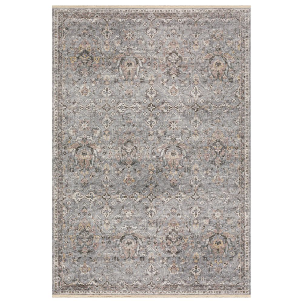 Dalyn Rug Company Marbella 5" x 7"6" Silver Area Rug, , large