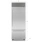 Sub Zero Classic 17 Cu. Ft. Bottom Mount Refrigerator with Right Hinge in Stainless Steel, , large