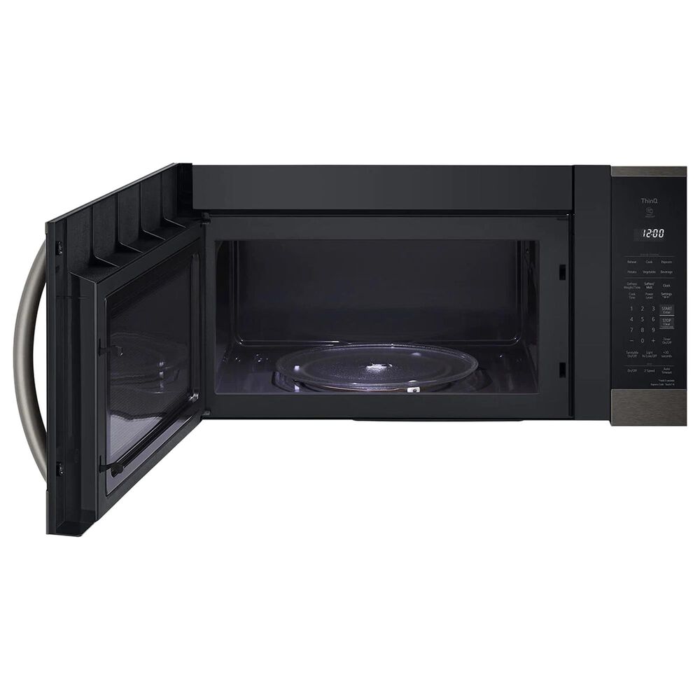 LG 1.8 Cu. Ft. Over-the-Range Microwave Oven with EasyClean in Black Stainless Steel, , large