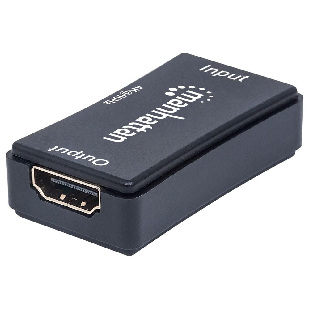 Manhattan 4K HDMI Repeater in Black, , large