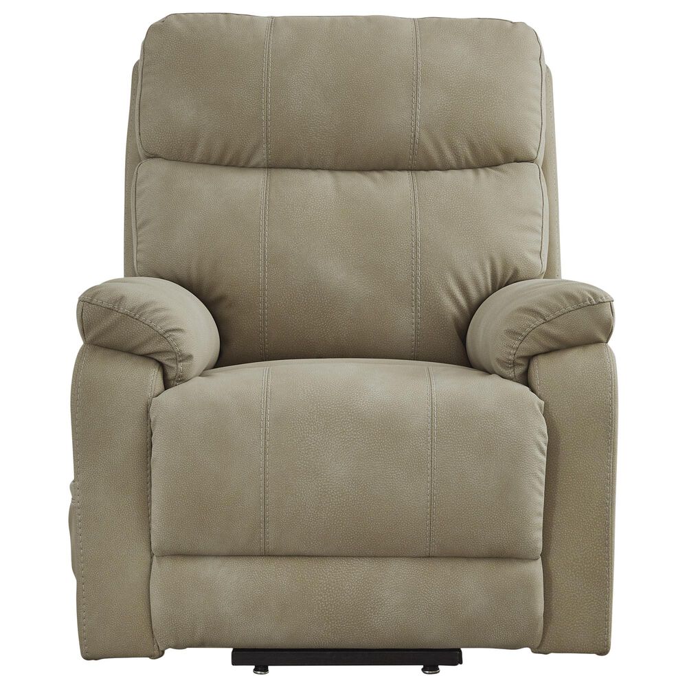 Ashley Next-Gen Durapella Power Lift Recliner in Sand, , large