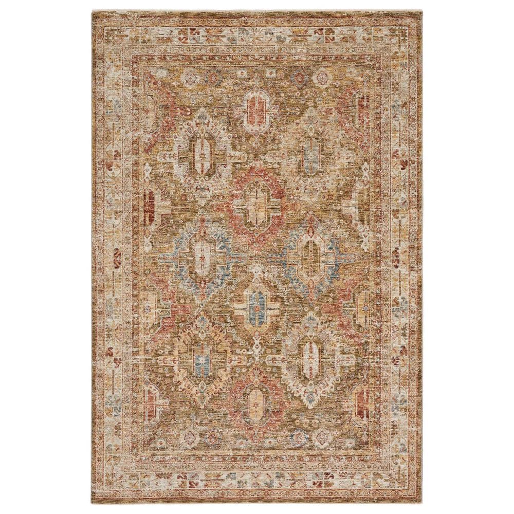 Nourison Sahar 7"10" x 10"4" Green Area Rug, , large