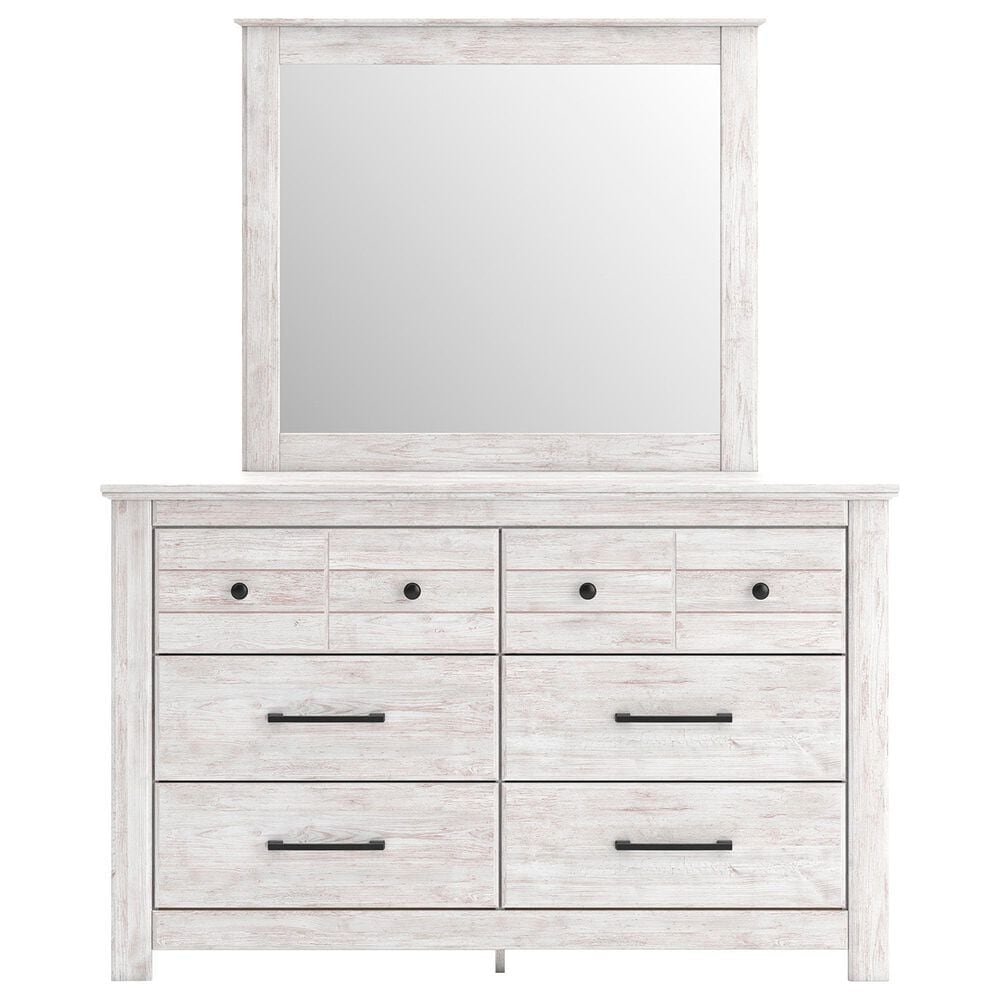 Ashley Makidern 4 Piece Twin Storage Bedroom Set with Drawer in Whitewash, , large
