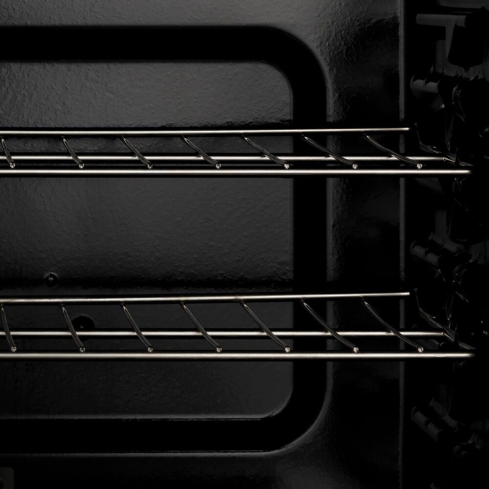 GE Appliances 4-Piece Kitchen Package with 25.7 Cu. Ft. French Door Refrigerator and 5.3 Cu. Ft. 5-Element Freestanding Electric Range in Stainless Steel, , large