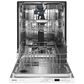 Maytag 24" Built-In Top Controls Dishwasher in White, , large