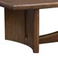 Nicolette Home Phoebe Rectangular Cocktail Table in Sienna Brown, , large
