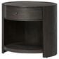 Four Hands Bode 1 Drawer Nightstand in Smoked Black, , large